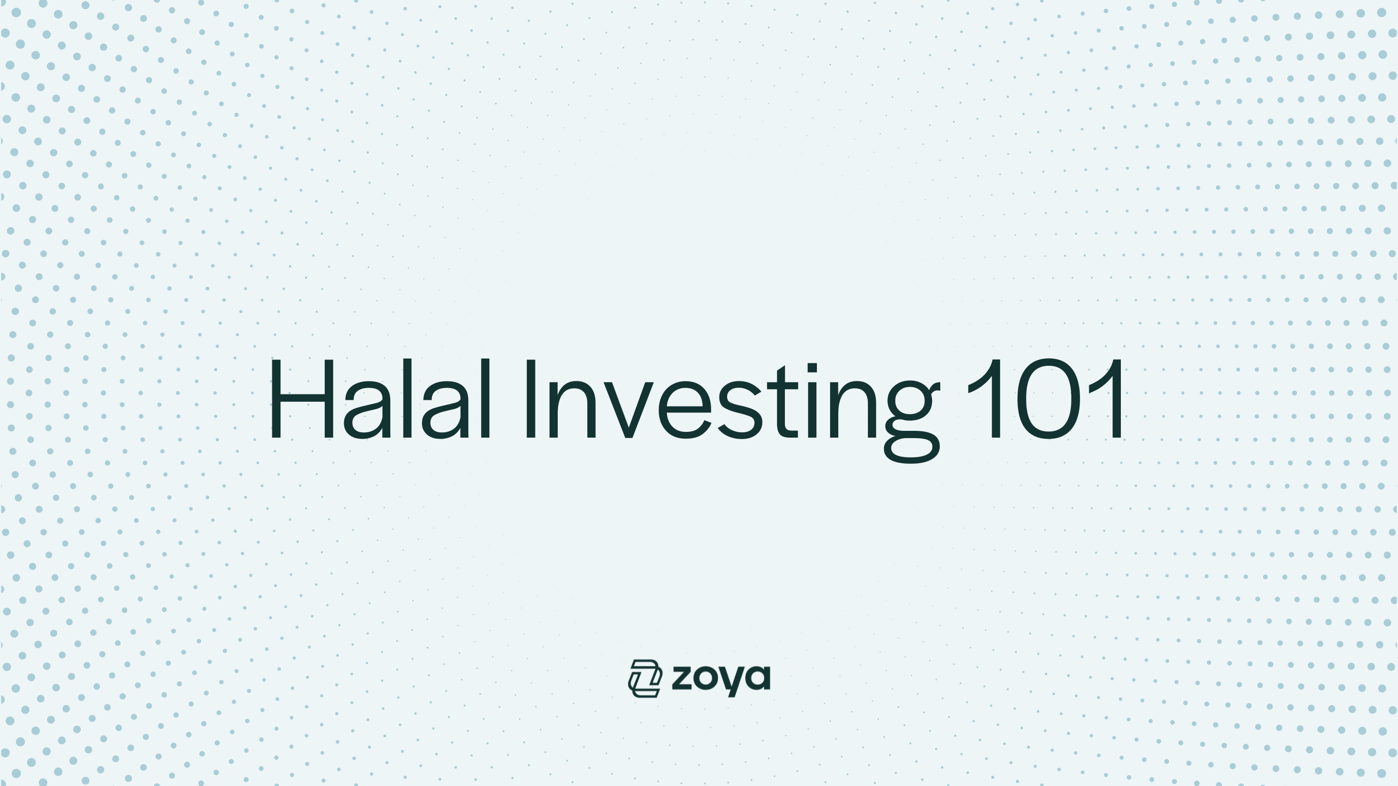 Halal Investing 101: A Beginner’s Guide to Shariah-Compliant Investments